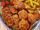 طرز تهیه کوکو مرغ سوخاری در تابه چدنی