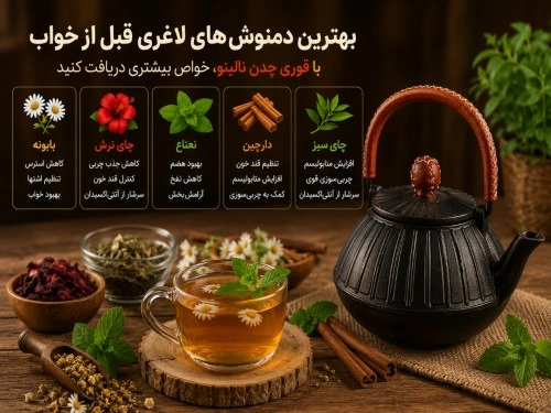 بهترین دمنوش‌های لاغری قبل از خواب