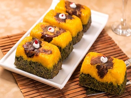 طرز تهیه ته چین اسفناج در قابلمه چدنی
